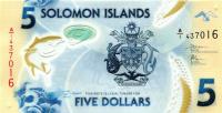 p38 from Solomon Islands: 5 Dollars from 2019