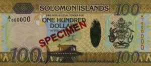 Gallery image for Solomon Islands p36s: 100 Dollars