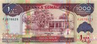 p20c from Somaliland: 1000 Shillings from 2014