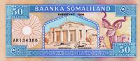 p4b from Somaliland: 50 Shillings from 1996