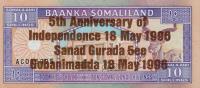 p9 from Somaliland: 10 Shillings from 1996