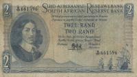 p105a from South Africa: 2 Rand from 1961