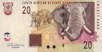 p129b from South Africa: 20 Rand from 2005