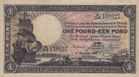 p84e from South Africa: 1 Pound from 1938