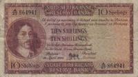 p90b from South Africa: 10 Shillings from 1950