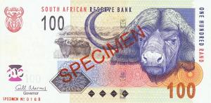p131s from South Africa: 100 Rand from 2005 p131s from South Africa: 100 Rand from 2005