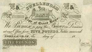 pS286r from South Africa: 5 Pounds from 1860 pS286r from South Africa: 5 Pounds from 1860
