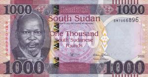 p17b from South Sudan: 1000 Pounds from 2021