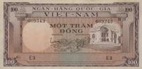 p18a from Vietnam, South: 100 Dong from 1966