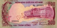 p32s from Vietnam, South: 200 Dong from 1972