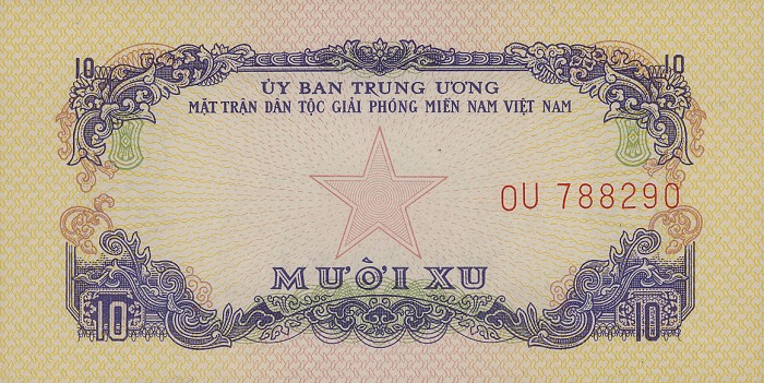 Front of Vietnam, South pR1: 10 Xu from 1963