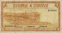 Gallery image for Southwest Africa p14b: 1 Pound