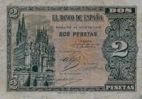 p105a from Spain: 2 Pesetas from 1937