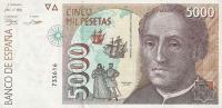 Gallery image for Spain p165: 5000 Pesetas