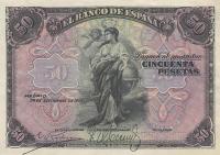 Gallery image for Spain p58s: 50 Pesetas