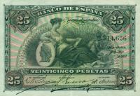 Gallery image for Spain p62a: 25 Pesetas