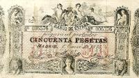 p7 from Spain: 50 Pesetas from 1875