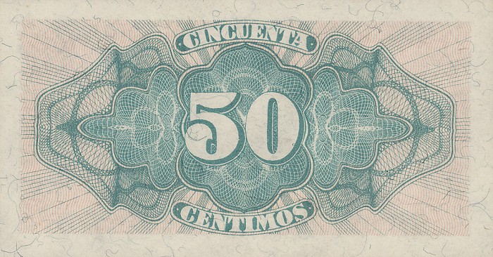 Back of Spain p93: 50 Cents from 1937