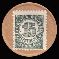 p96B from Spain: 15 Centimos from 1938