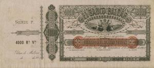 pS206r from Spain: 4000 Reales de Vellón from 1864 pS206r from Spain: 4000 Reales de Vellón from 1864