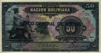 Gallery image for Bolivia p116a1: 50 Bolivianos