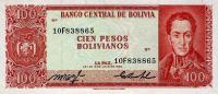 Gallery image for Bolivia p164c: 100 Pesos Bolivianos
