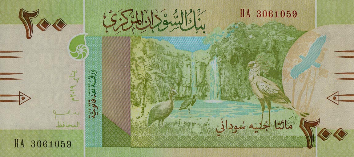 Front of Sudan p78: 200 Pounds from 2019