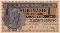 p108b from Suriname: 1 Gulden from 1956