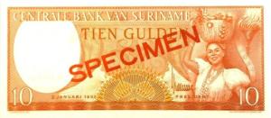 Gallery image for Suriname p112s: 10 Gulden