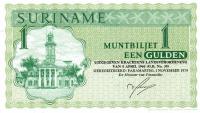 Gallery image for Suriname p116e: 1 Gulden