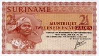 Gallery image for Suriname p117b: 2.5 Gulden