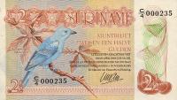 p119a from Suriname: 2.5 Gulden from 1985