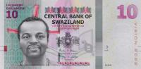 p41 from Swaziland: 10 Emalangeni from 2015