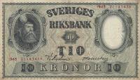 Gallery image for Sweden p40d: 10 Kronor