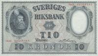 p40j from Sweden: 10 Kronor from 1949