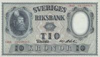 Gallery image for Sweden p40k: 10 Kronor