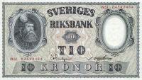 Gallery image for Sweden p40l: 10 Kronor