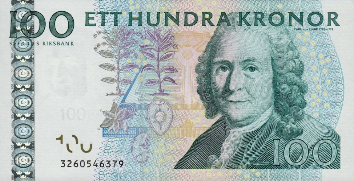 Front of Sweden p65b: 100 Kronor from 2003