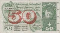 p48i from Switzerland: 50 Franken from 1969