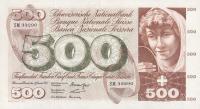 p51d from Switzerland: 500 Franken from 1965
