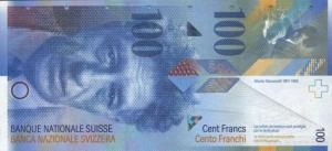 p72e from Switzerland: 100 Franken from 2000