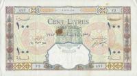 p61 from Syria: 100 Livres from 1947