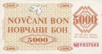 Gallery image for Bosnia and Herzegovina p9h: 5000 Dinara