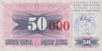 Gallery image for Bosnia and Herzegovina p55b: 50000 Dinara