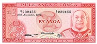 p20b from Tonga: 2 Pa'anga from 1977