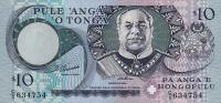 p34c from Tonga: 10 Pa'anga from 1995
