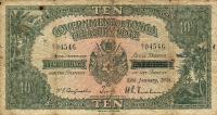 Gallery image for Tonga p6: 10 Shillings