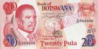 Gallery image for Botswana p13s: 20 Pula