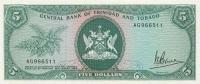 p31a from Trinidad and Tobago: 5 Dollars from 1964