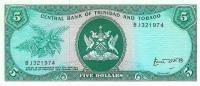 p31b from Trinidad and Tobago: 5 Dollars from 1964
